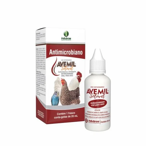 Avemil solúvel antimicrobiano