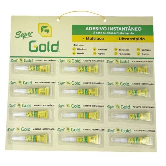 Adesivo Instantaneo Gold