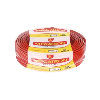 Cabo Flexível 4,0Mm Vermelho Megatron C100