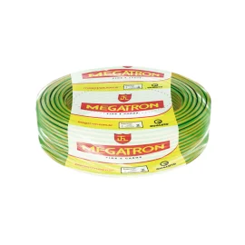 Cabo Flexível 1,5Mm Verde/Amarelo Megatron C100